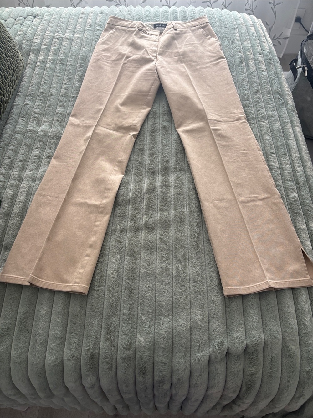 BEBE Light khaki pants